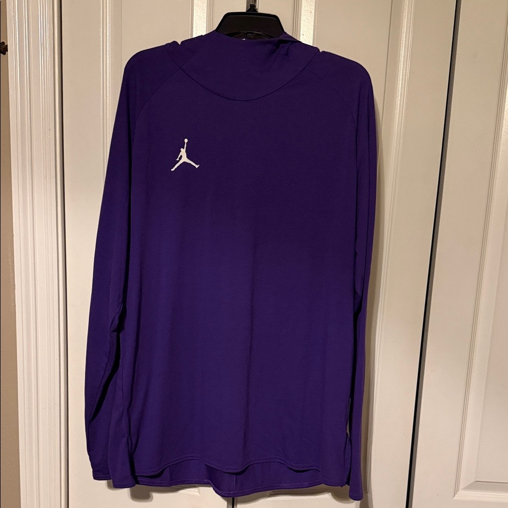 JORDAN DRI-FIT 23 ALPHA MEN’S LONG-SLEEVE HOODED TRAINING TOP